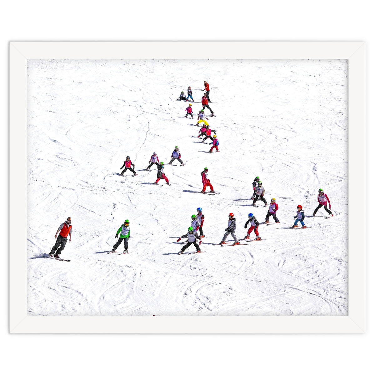 Ski school (Colour)