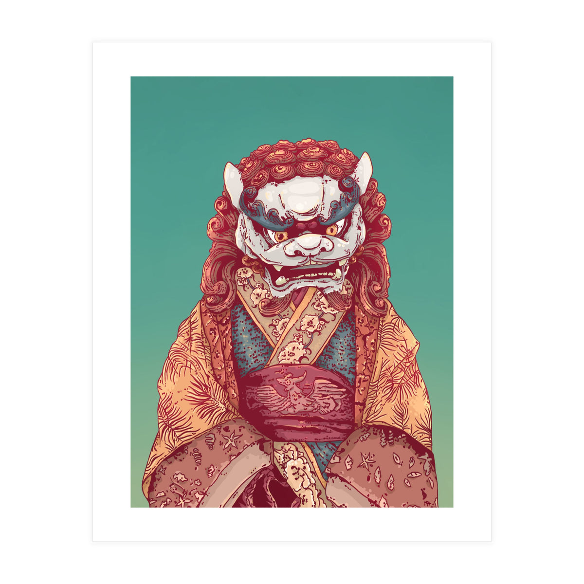 Imperial Guardian Lady (Print Only)