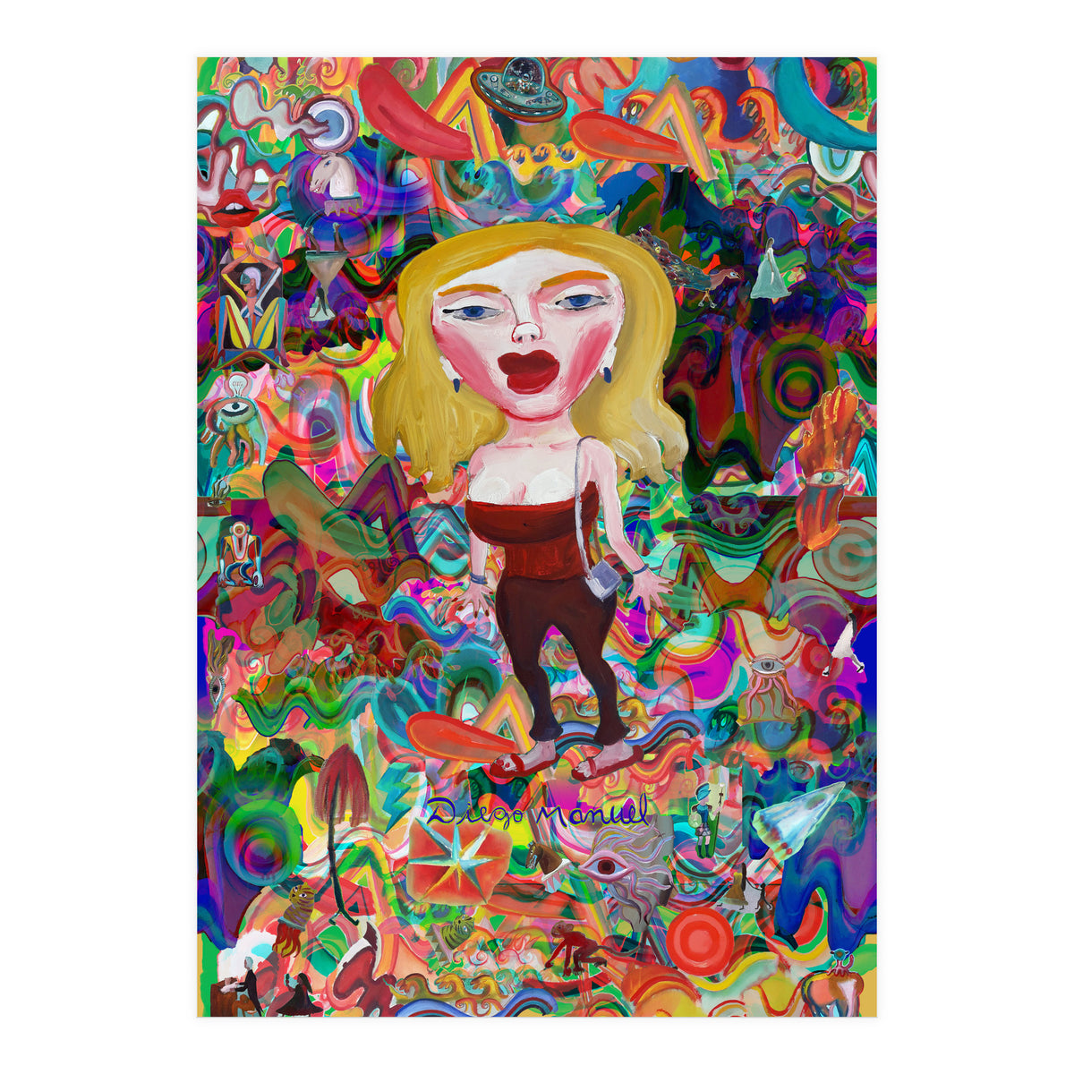 Graffitis 2021 Tapiz 51 (Print Only)