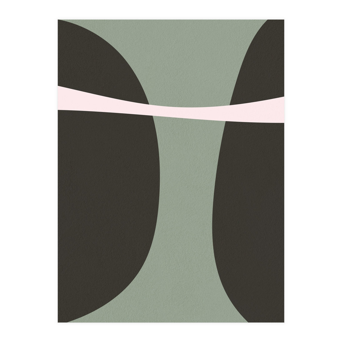 Minimal Modern Abstract Shapes (Print Only)