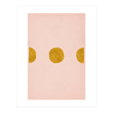 Pink and rust minimalist shapes (Print Only) thumbnail
