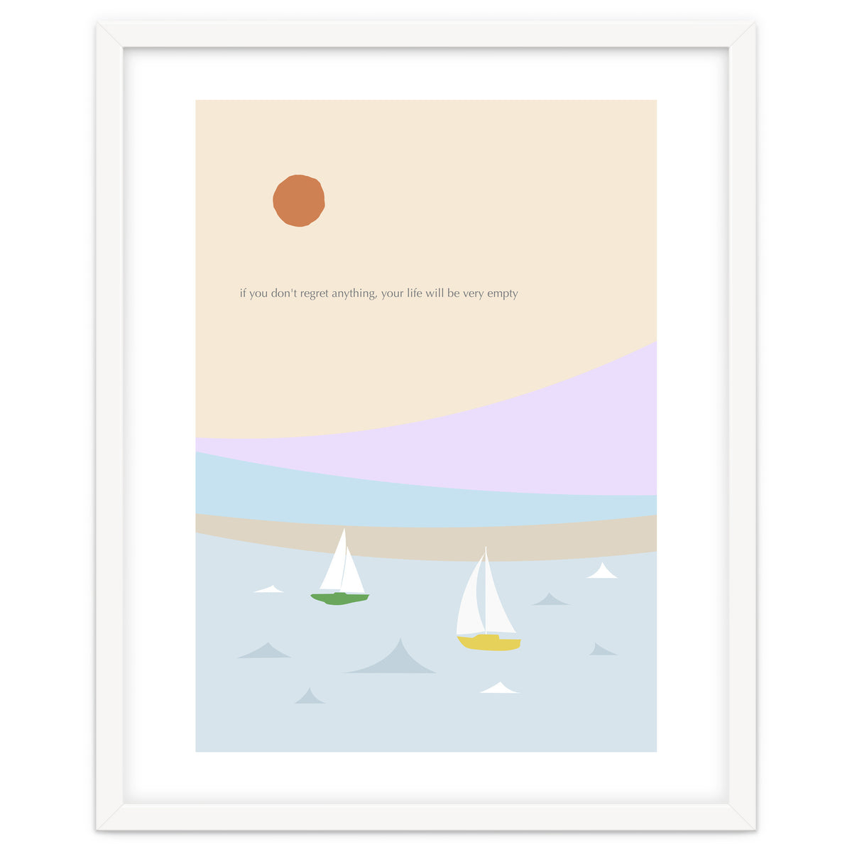 sailboat in the sunset ocean