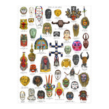 Masks Of The World (Print Only) thumbnail