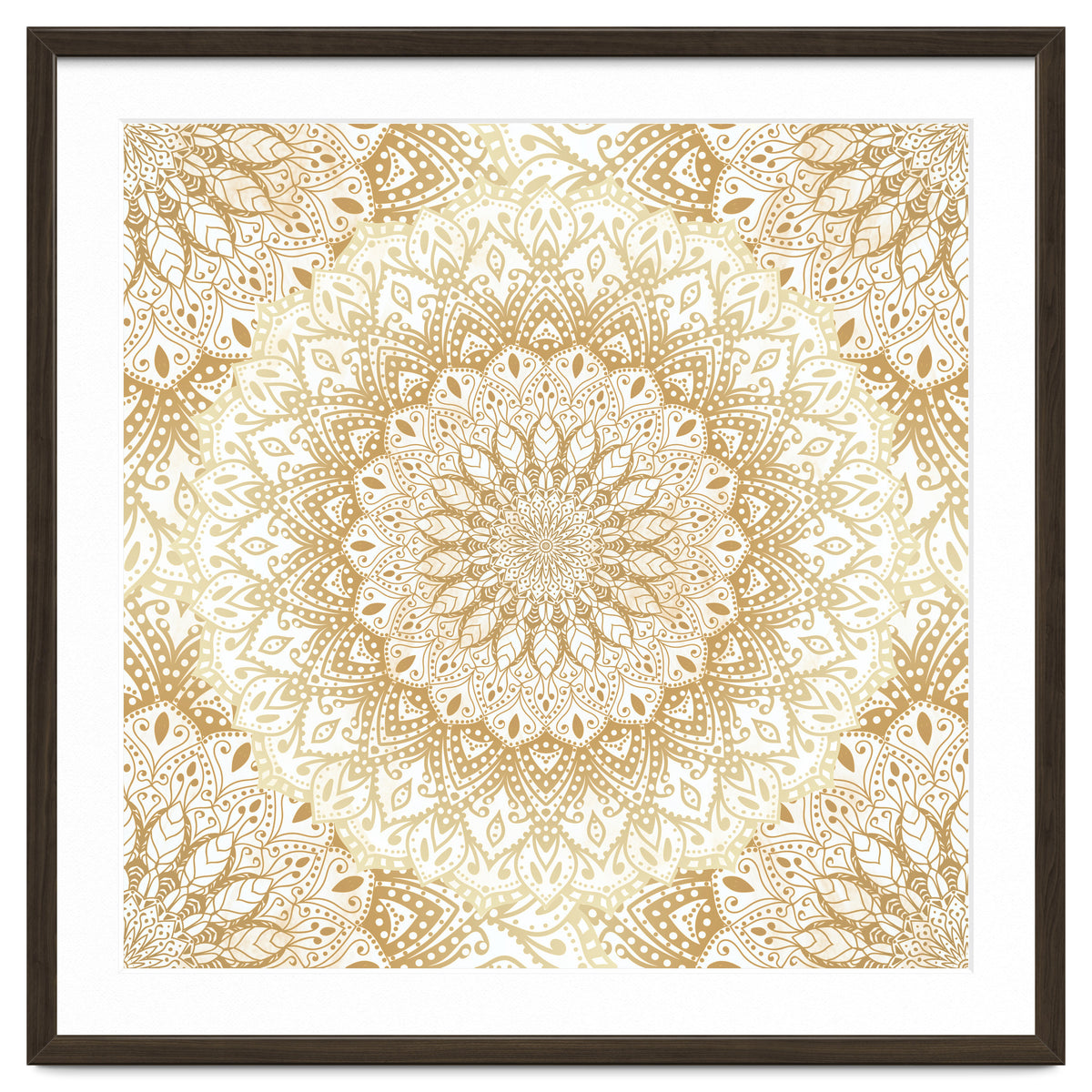 Mandalas For May Gold