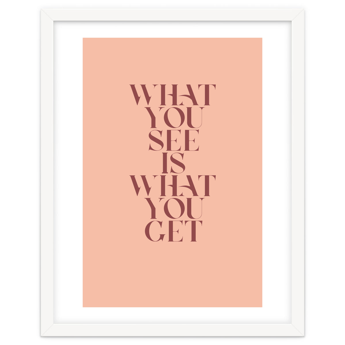 WHAT YOU SEE - Color