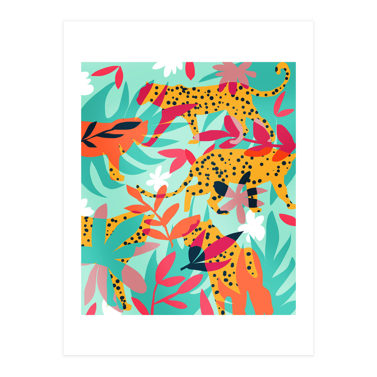 Chasing The Cheetah (Print Only)