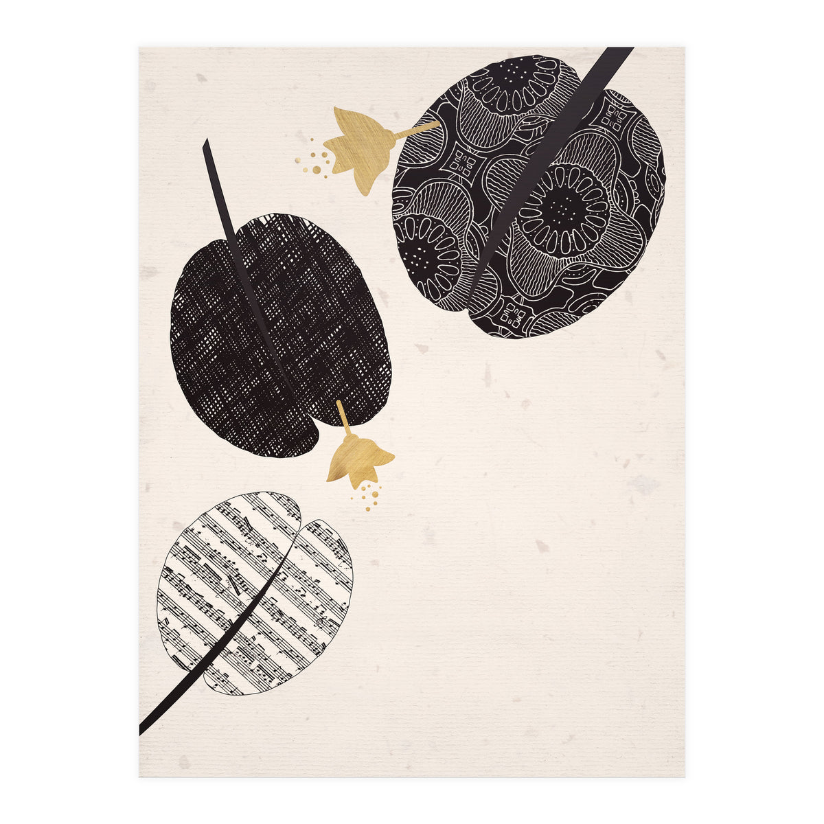 Abstract leaves (Print Only)