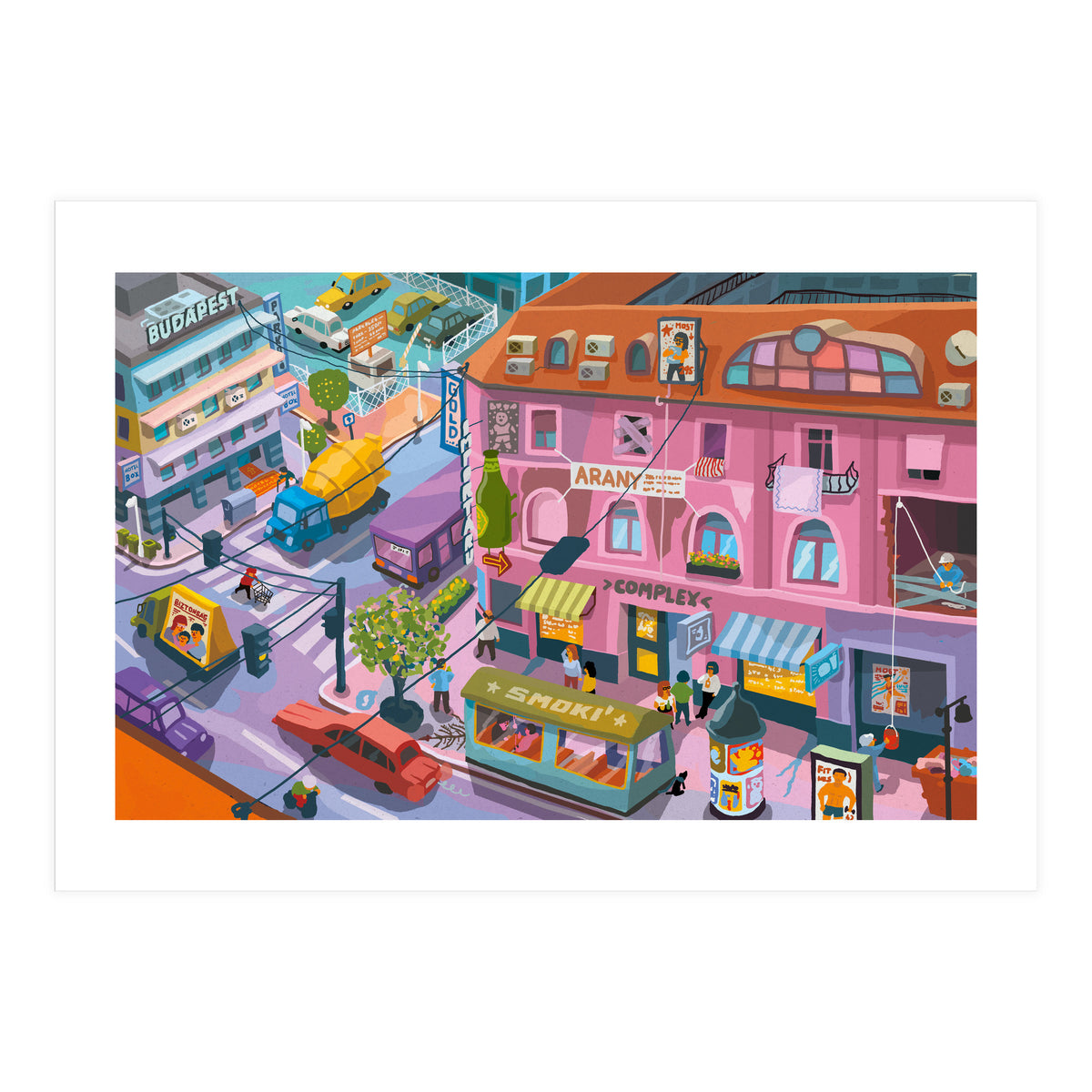 My little Budapest (Print Only)