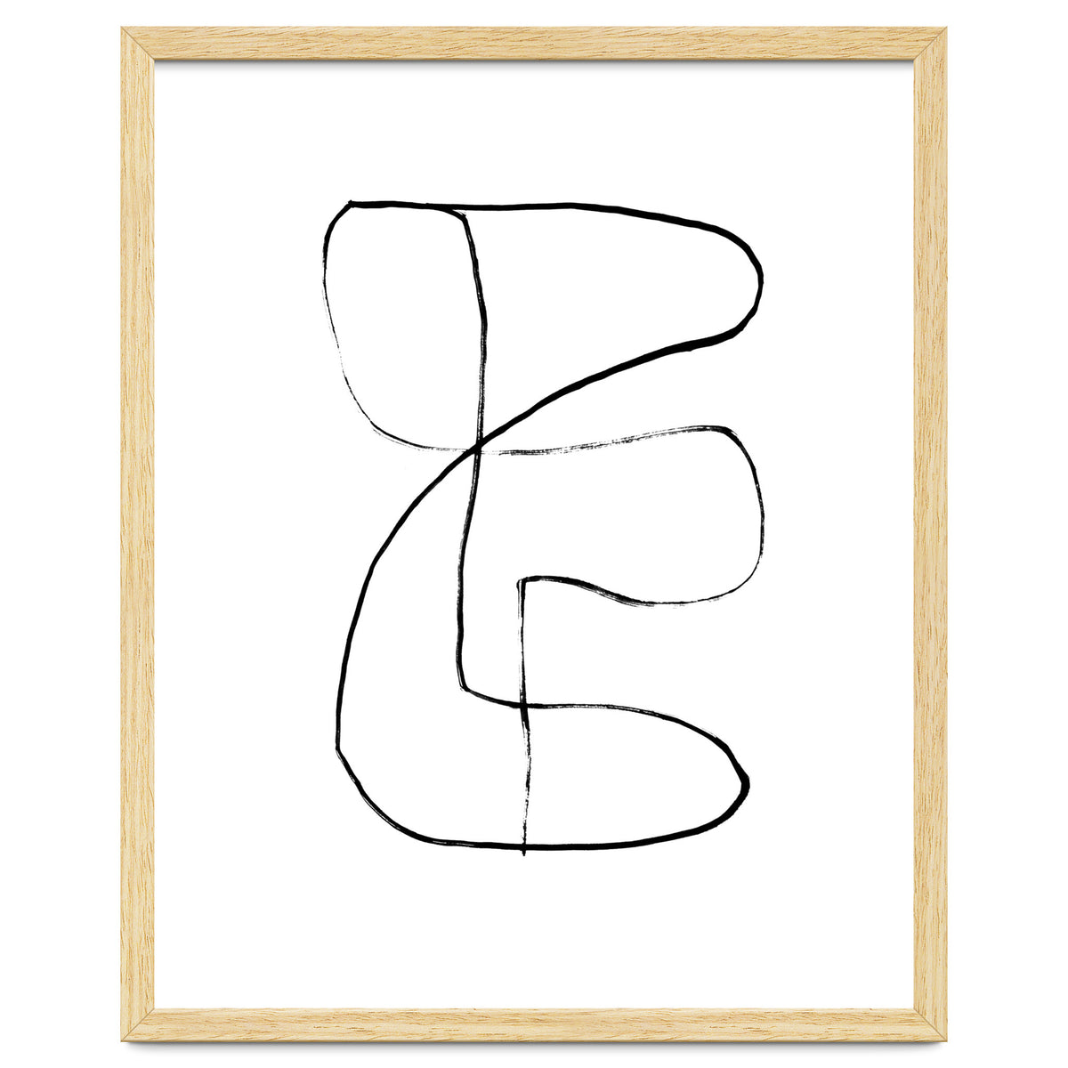 Mid-Century Line Art Print #1