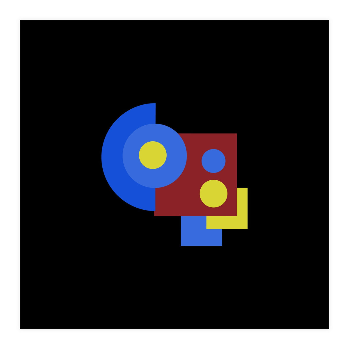 Apartment | abstract modern (Print Only)