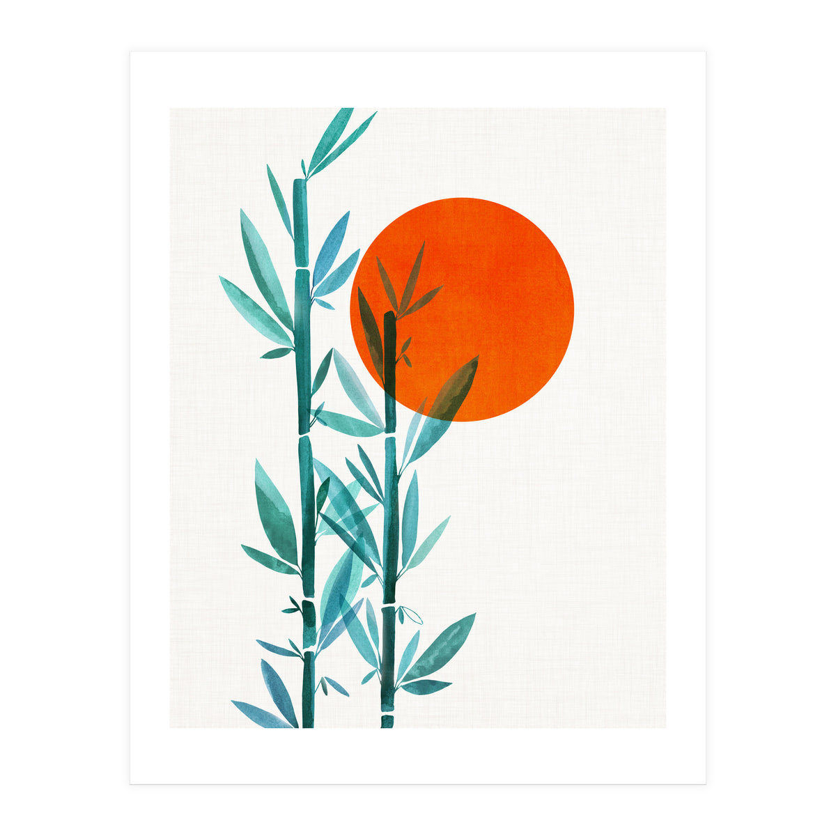 Bamboo Sunset (Print Only)