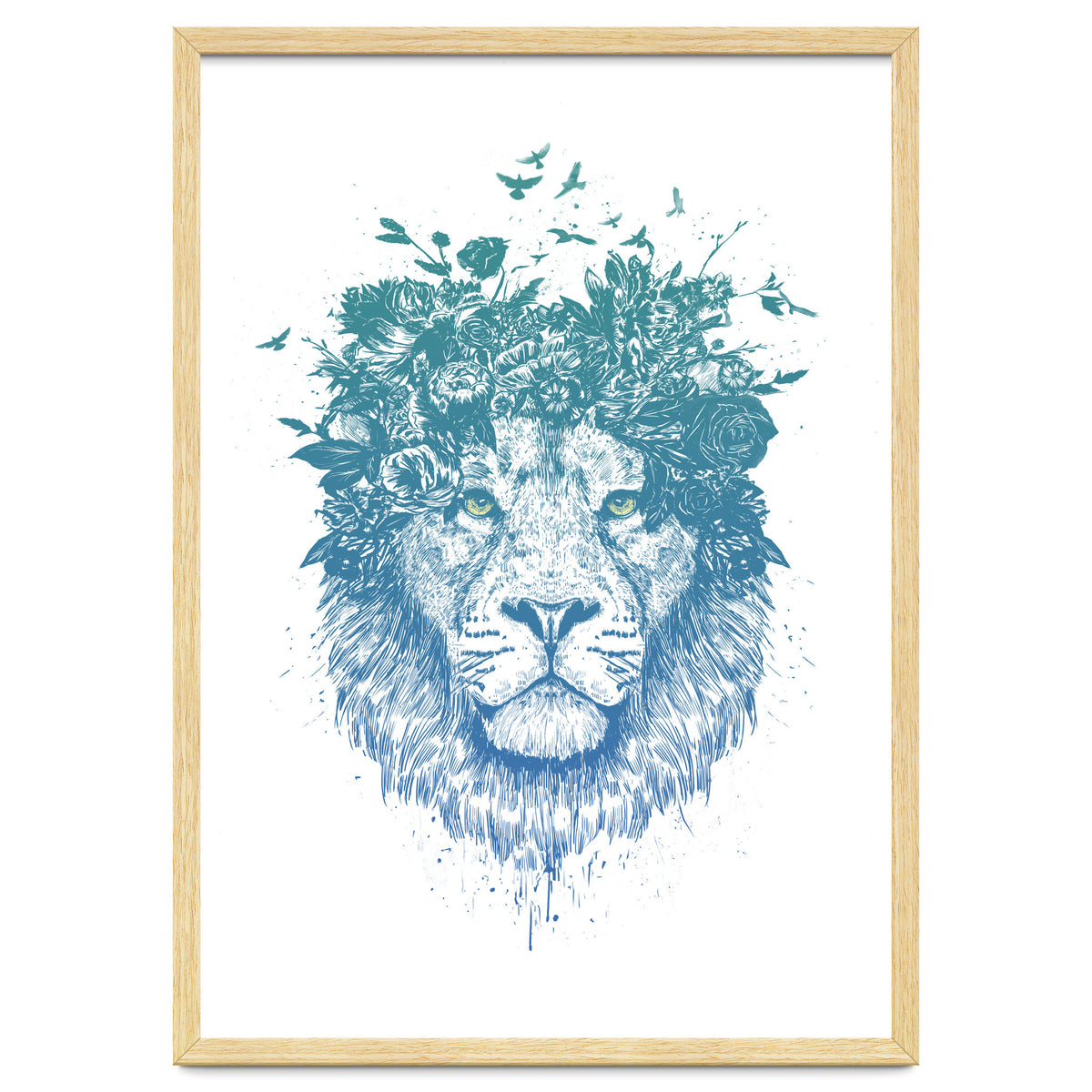 Floral Lion
