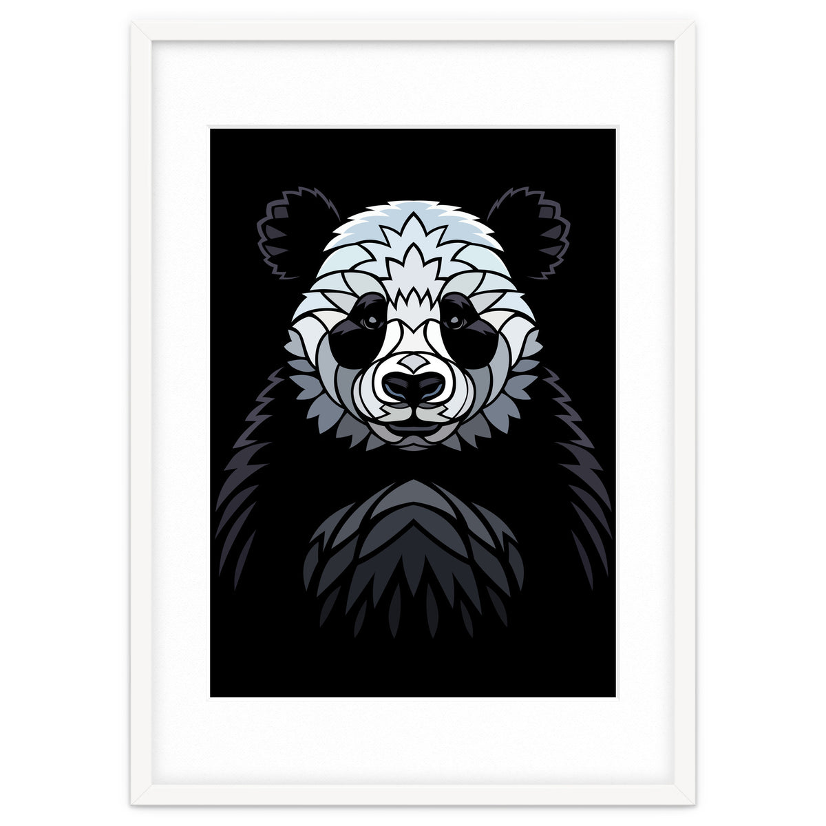 Tribal frontal Panda