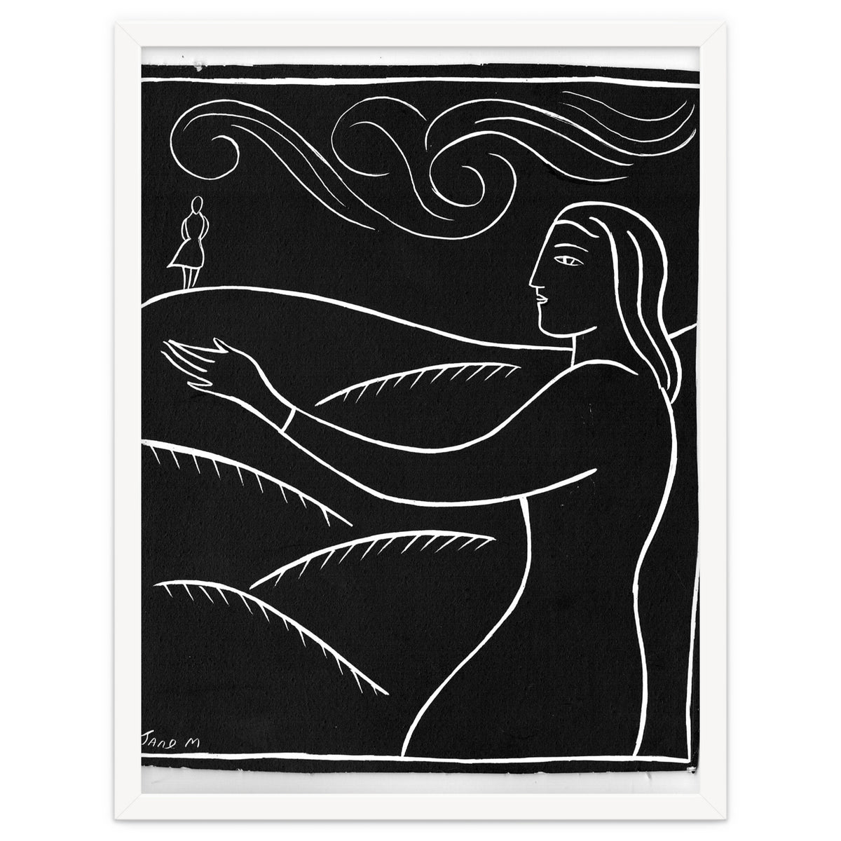 Woman With Future Self