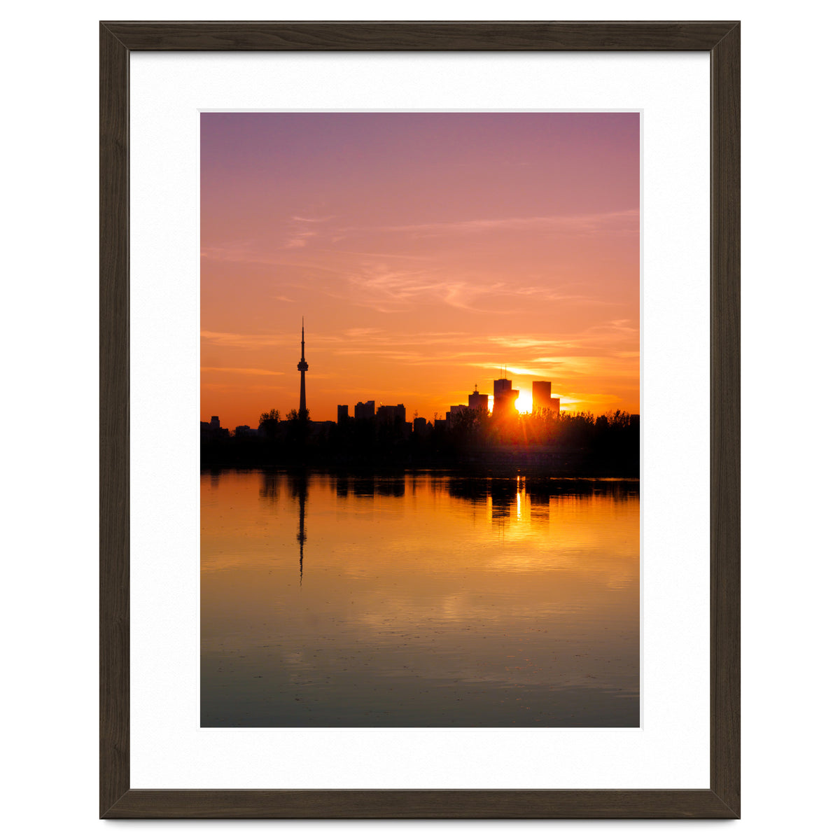 Leslie Street Spit Toronto Canada Sunset