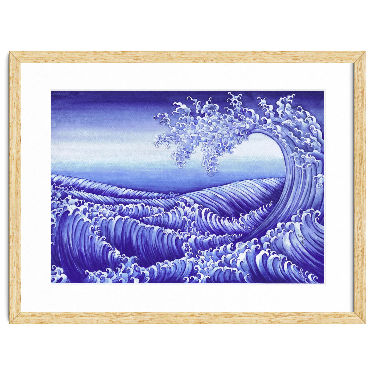 Turbulent Water Triptych part 3