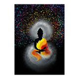 Cosmic Buddha Colourful by Poonam Shah (Print Only) thumbnail