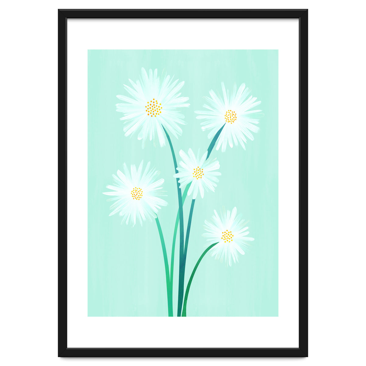 Mint Wildflower Bouquet