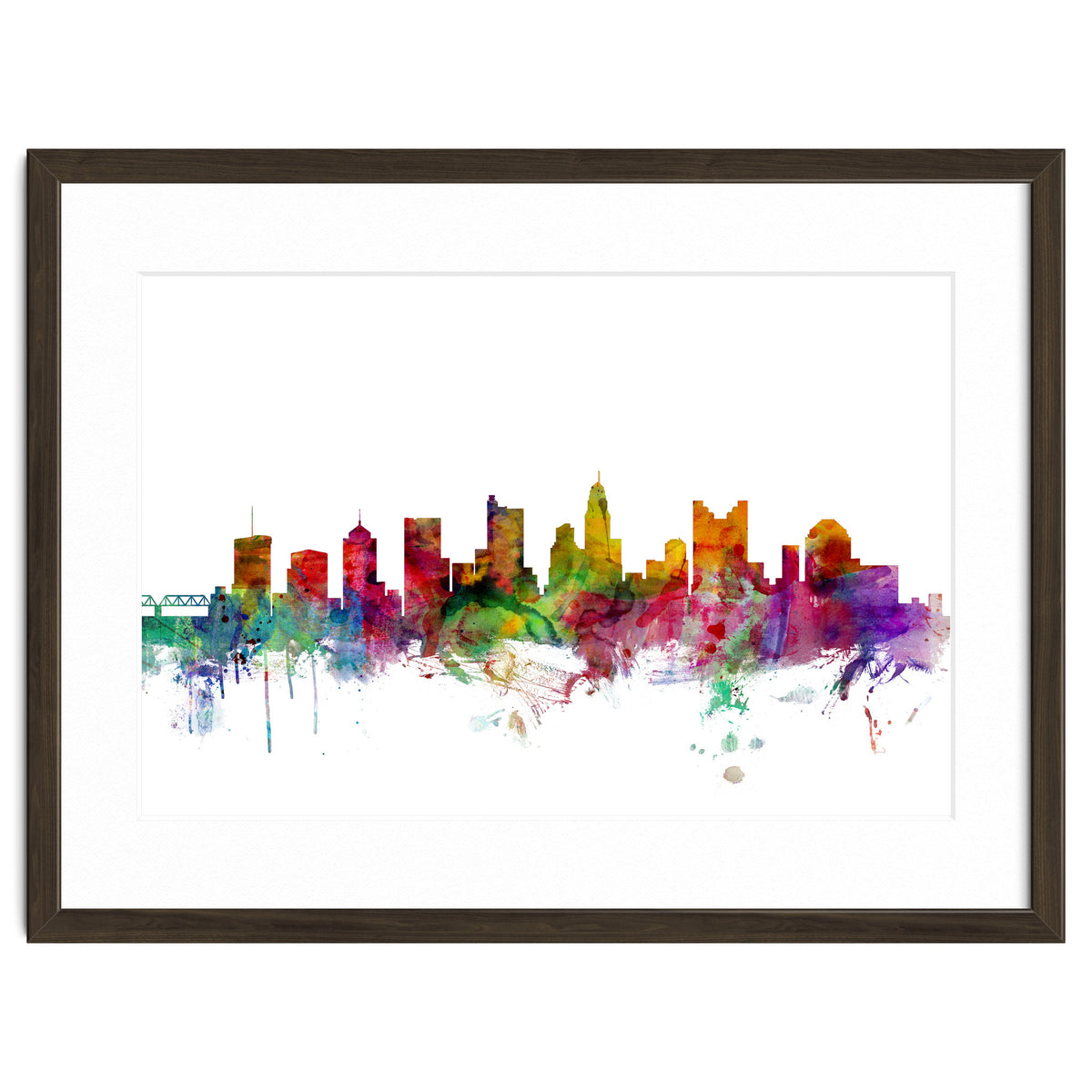 Columbus Ohio Skyline