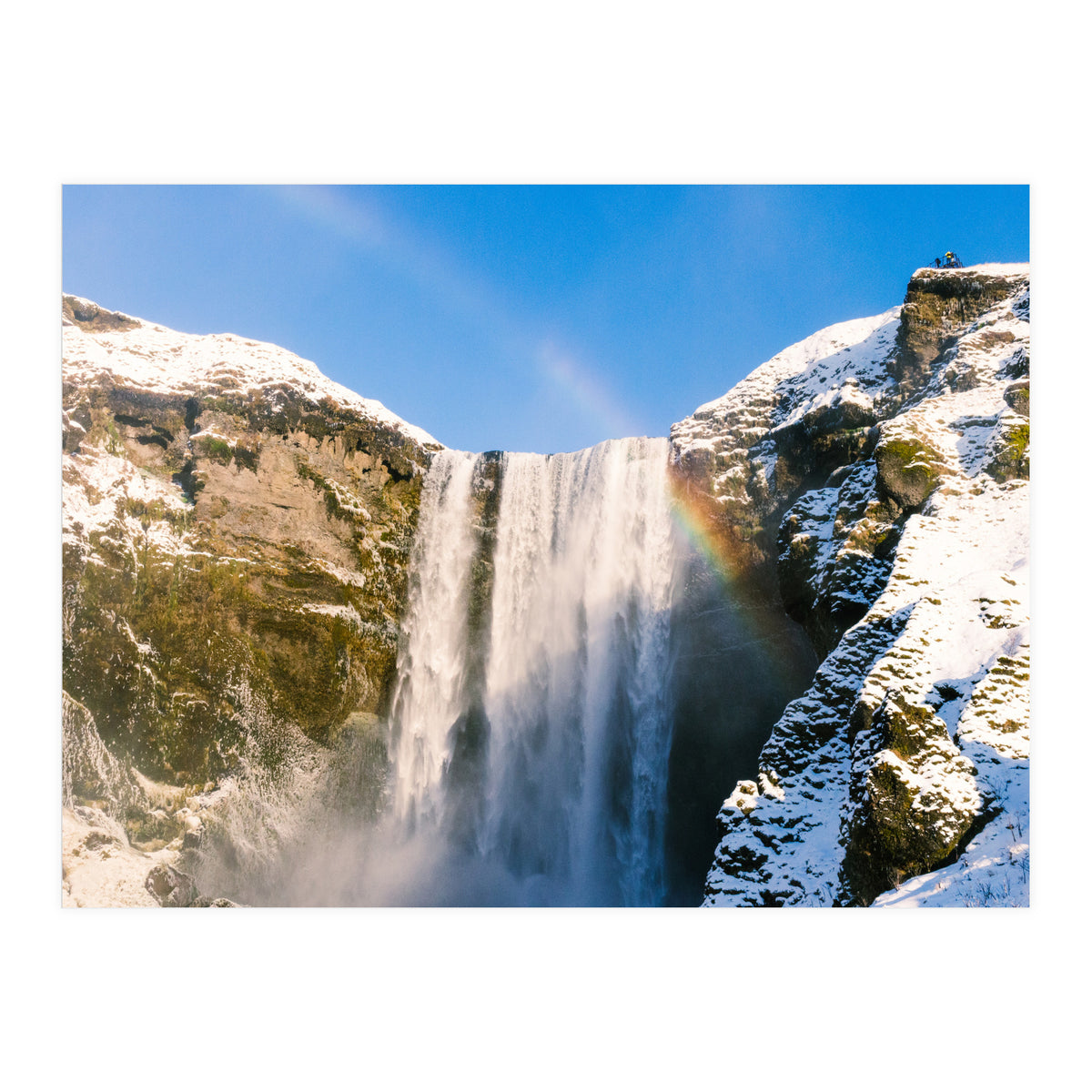 Skogafoss Waterfall Iceland 3 (Print Only)