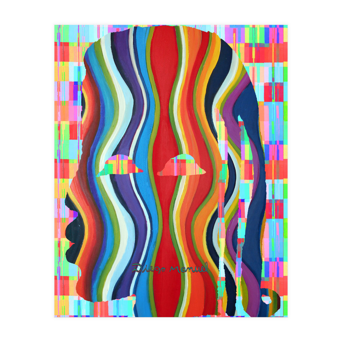 Abstracto Pop Nuevo B Nuevo 10 (Print Only)