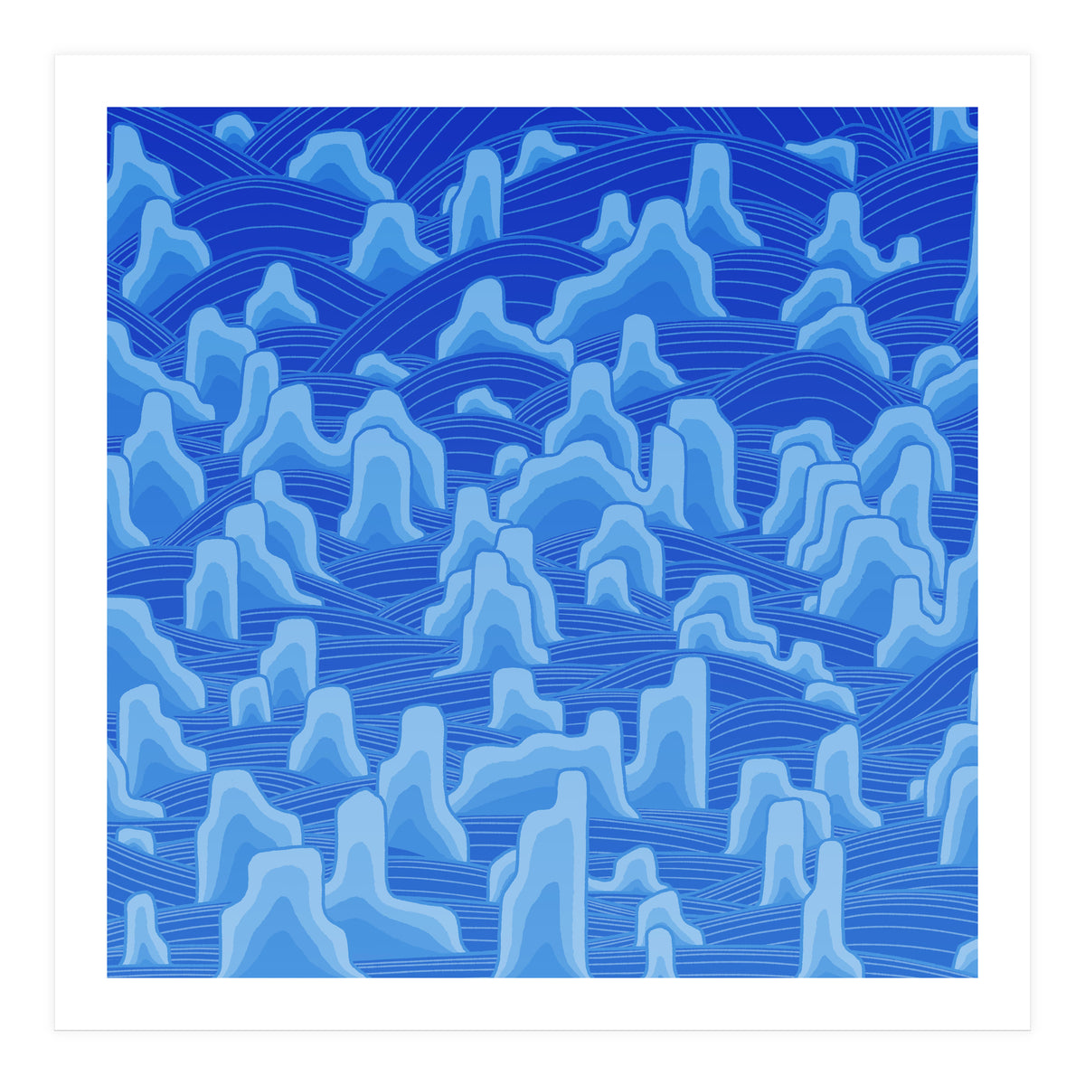 A COLD LANDSCAPE (Print Only)