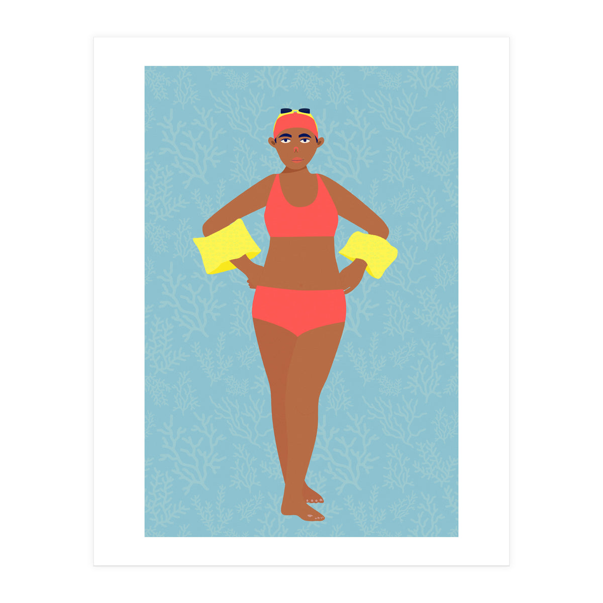 Nadadora (Print Only)