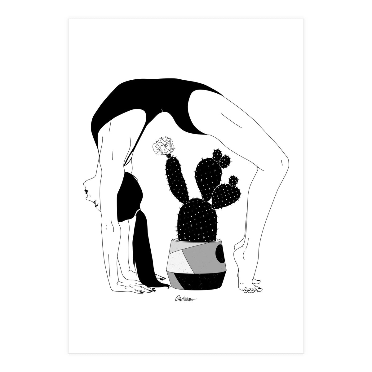 Prickly Gymnastic (Print Only)