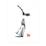 daenerys targaryen and the dragon (Print Only) thumbnail