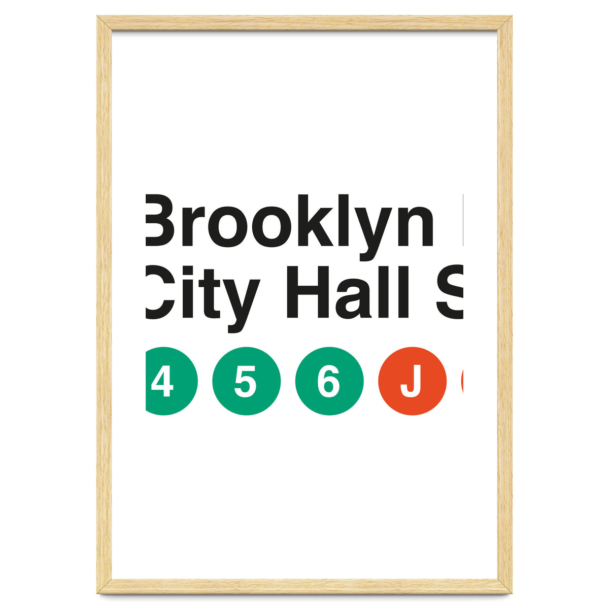 Vignelli's Subway Sign