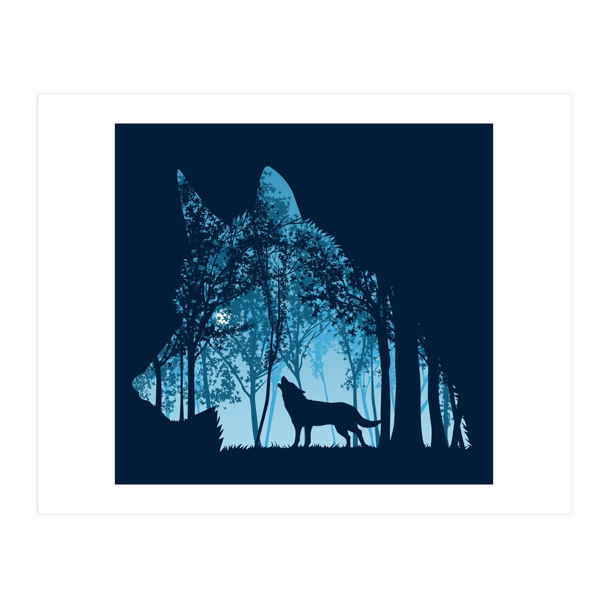 Wolf Forest (Print Only)