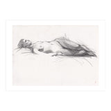 Beautiful erotic drawing of woman (Print Only) thumbnail
