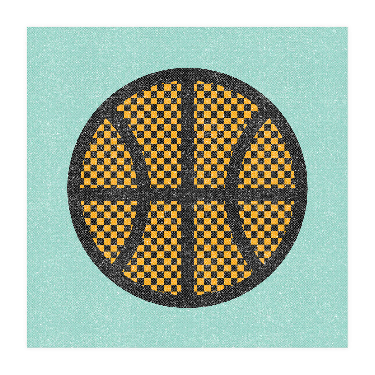Op Art Basketball (Print Only)