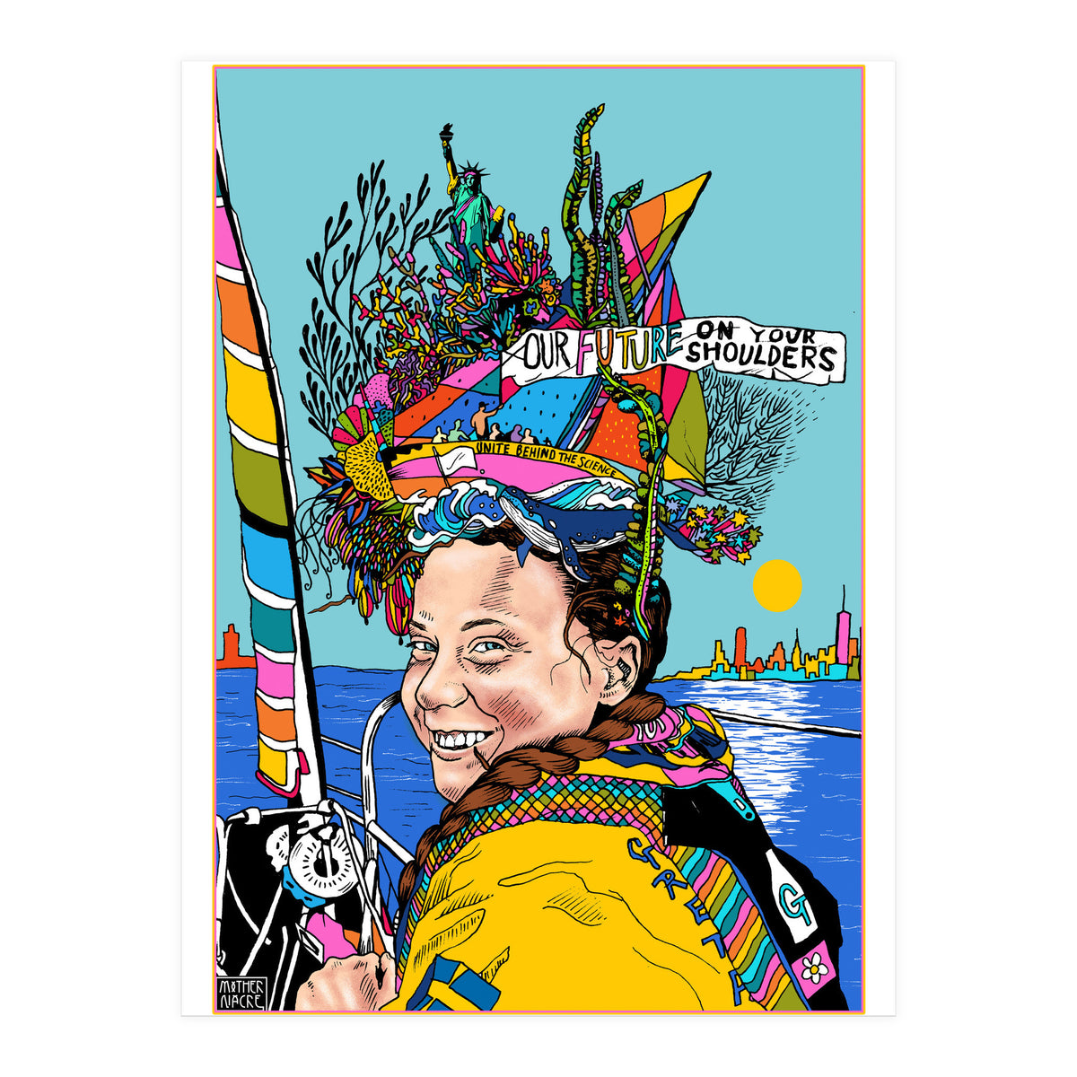 Our future on your shoulders! (Print Only)