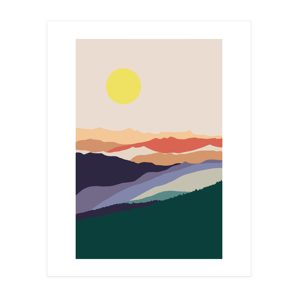 Mountain View (Print Only)