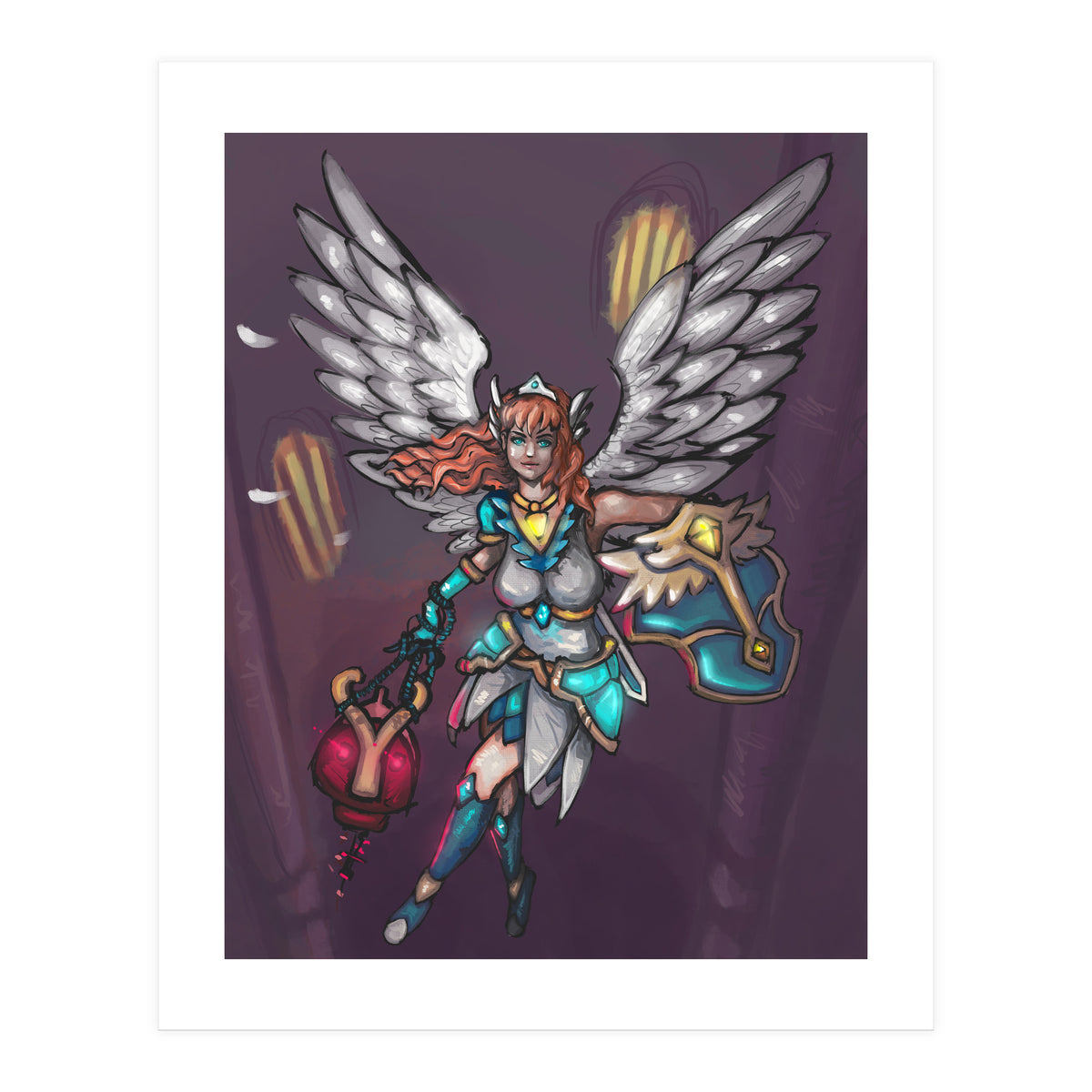 Valkyrie's Glory (Print Only)