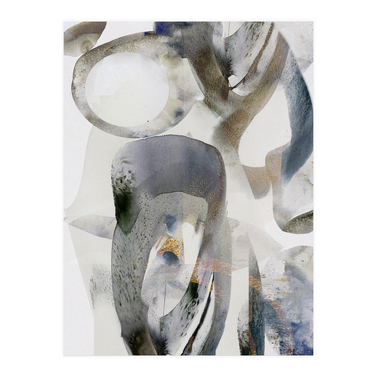 Abstract Aquarell 5 (Print Only)