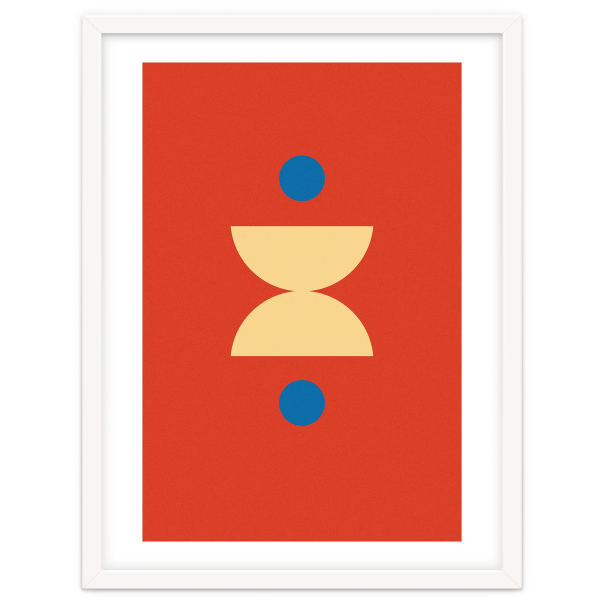 Mid Century Geometrical Print