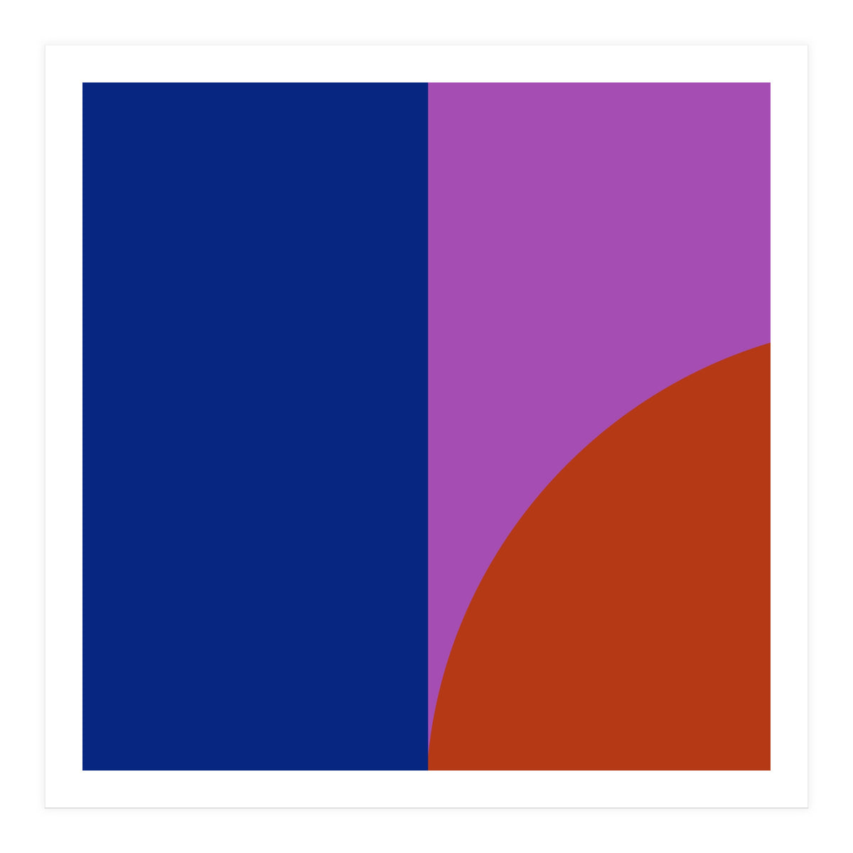 Sunset at sea | abstract modern (Print Only)