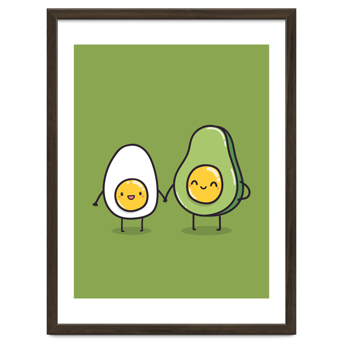 Egg Avocado best friends