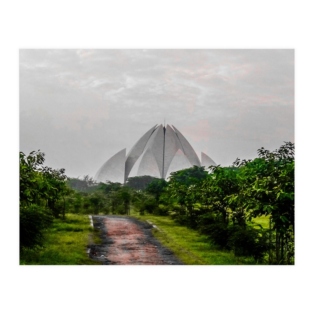 Lotus Temple (Print Only)