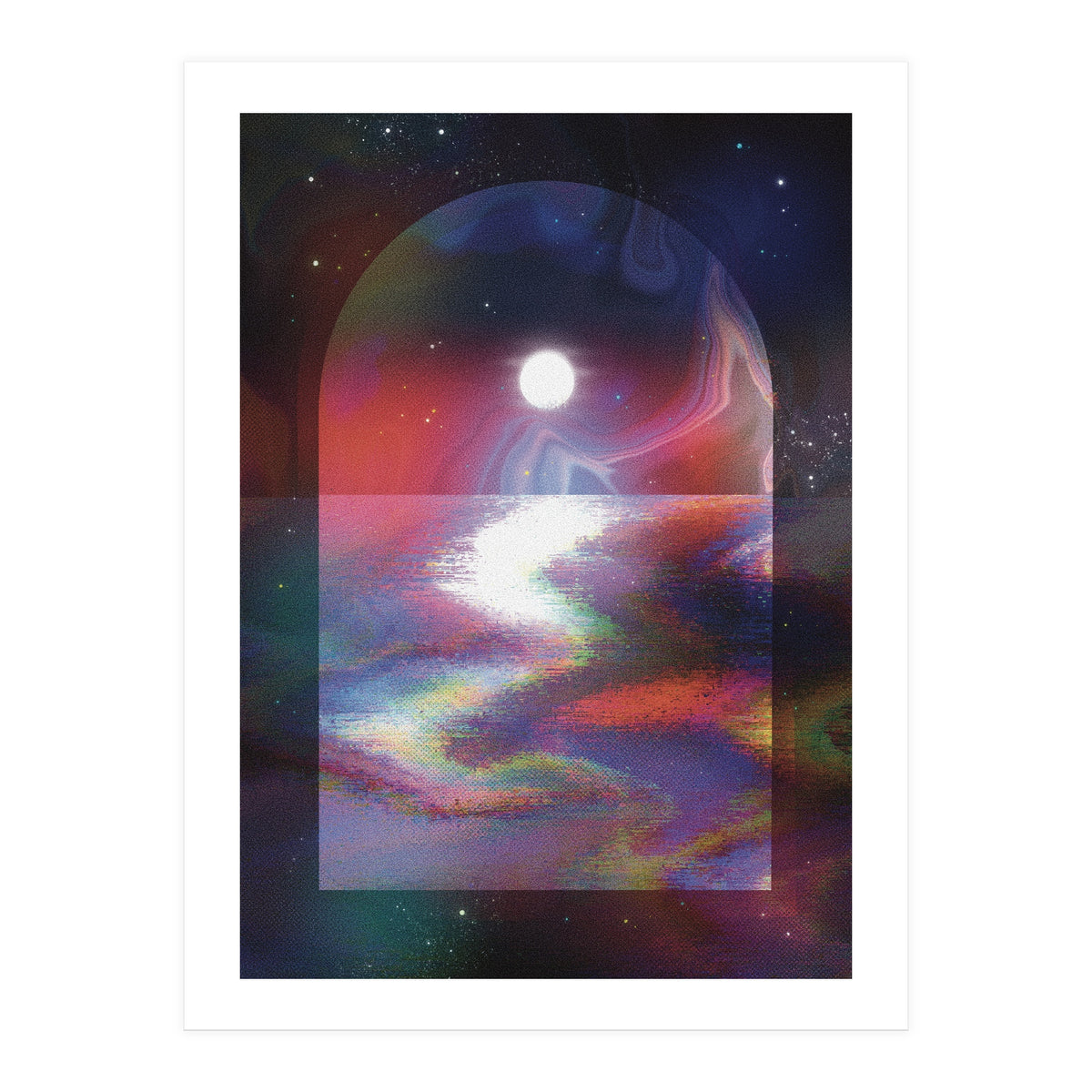 Iridescent Seascape  (Print Only)