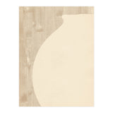Cream tone vase silhouette (Print Only) thumbnail