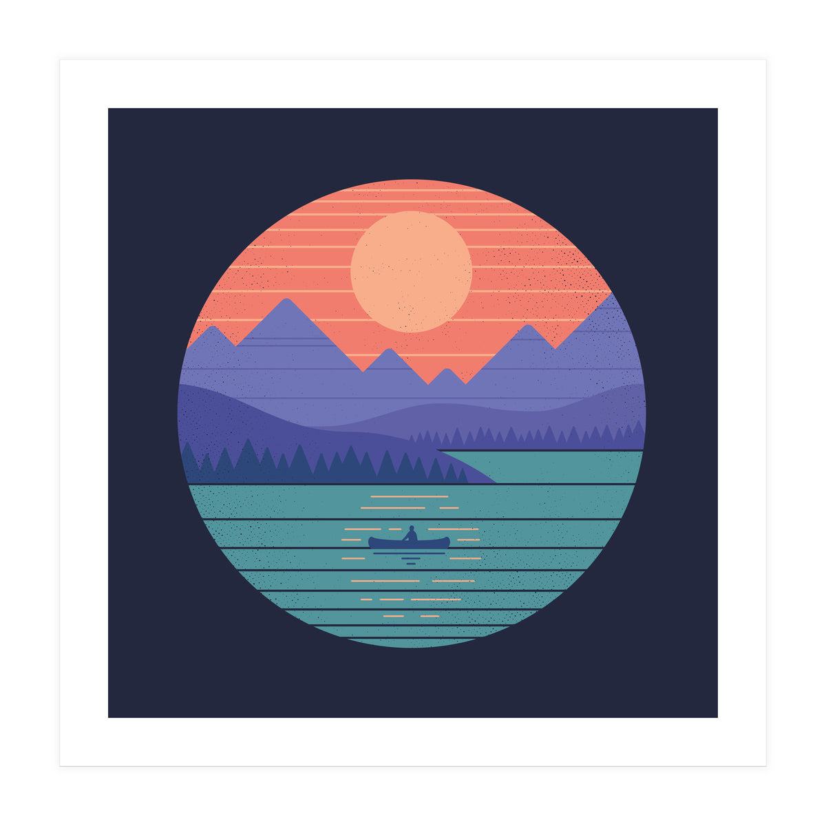 Peaceful Reflection (Print Only)