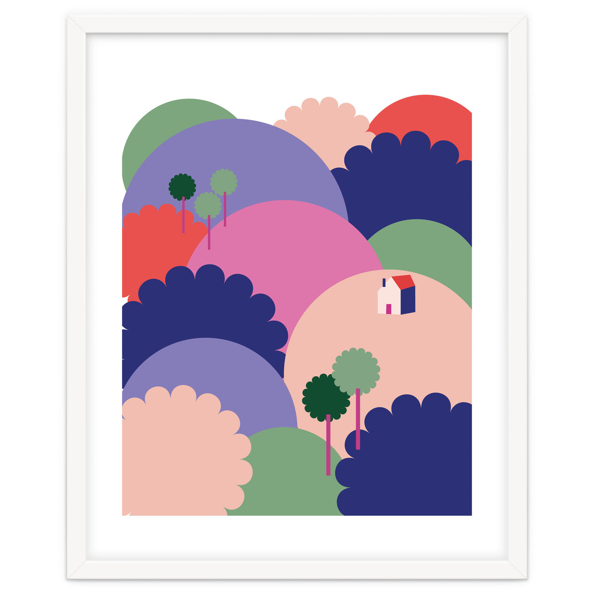 Mediterranean Landscape 1 Rgb