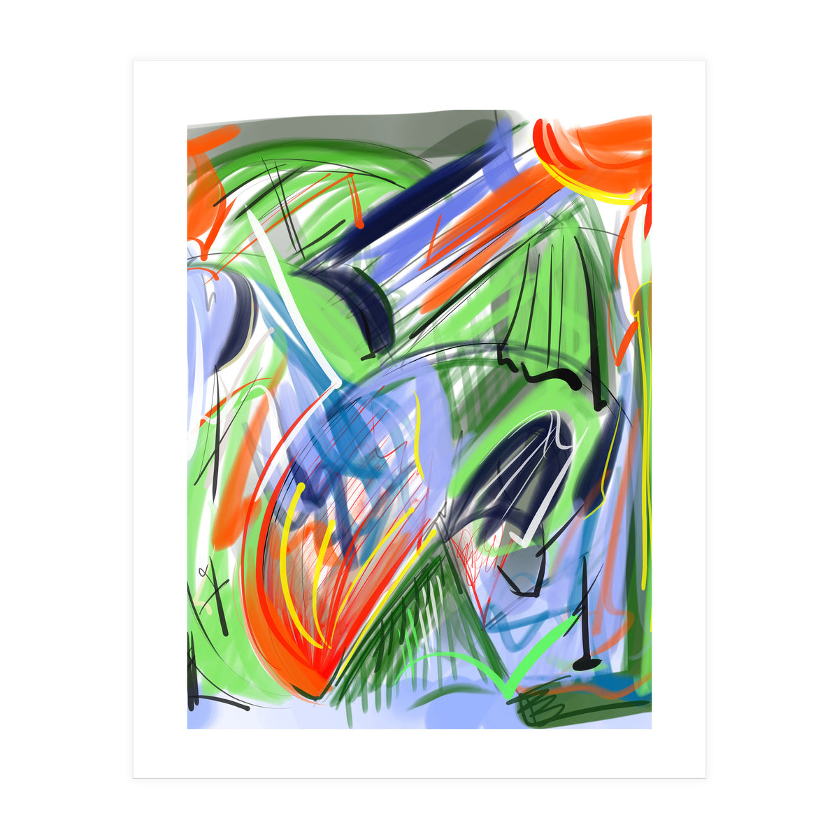 Faith, love and hope (Print Only)