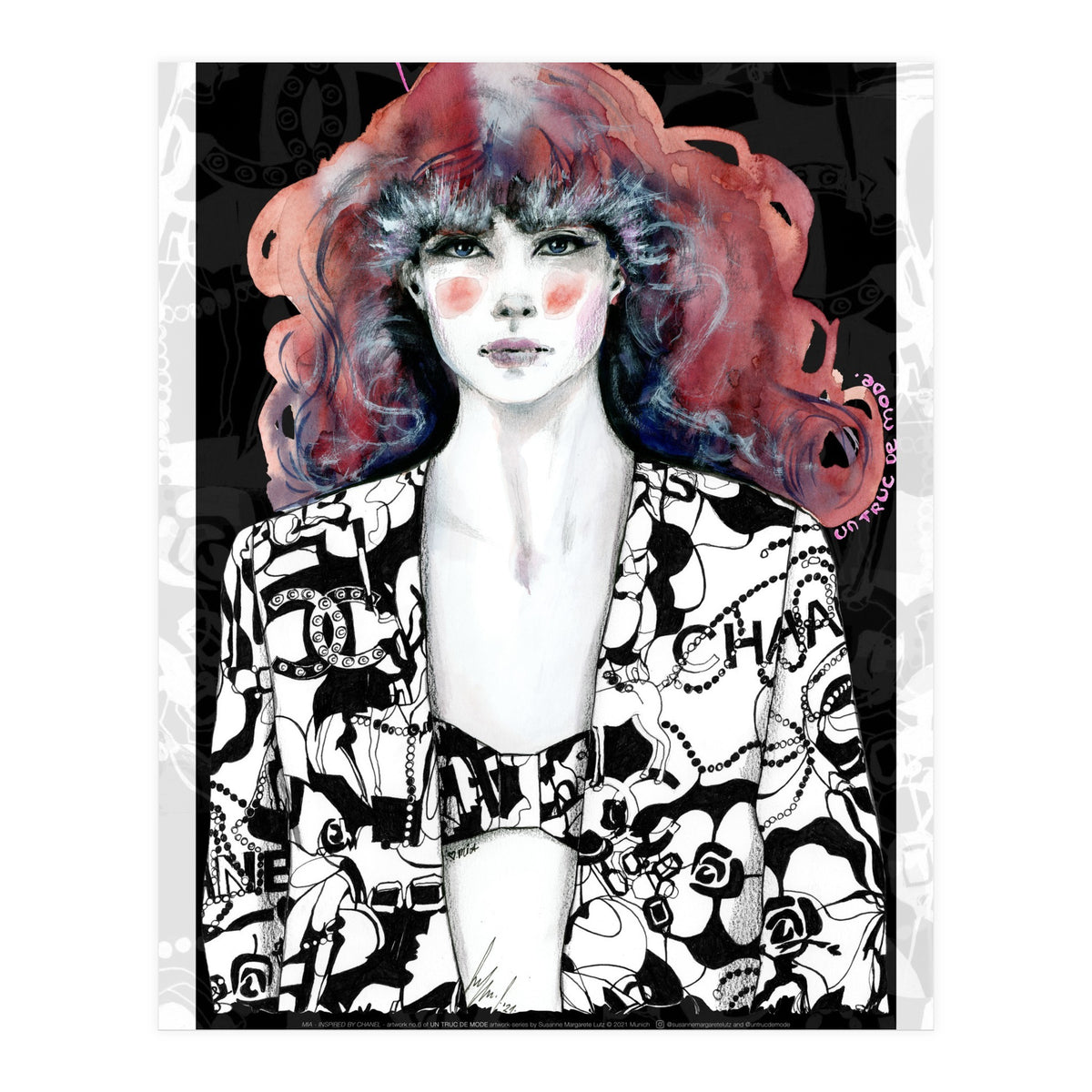 Mia - Inspired by Chanel (Print Only)