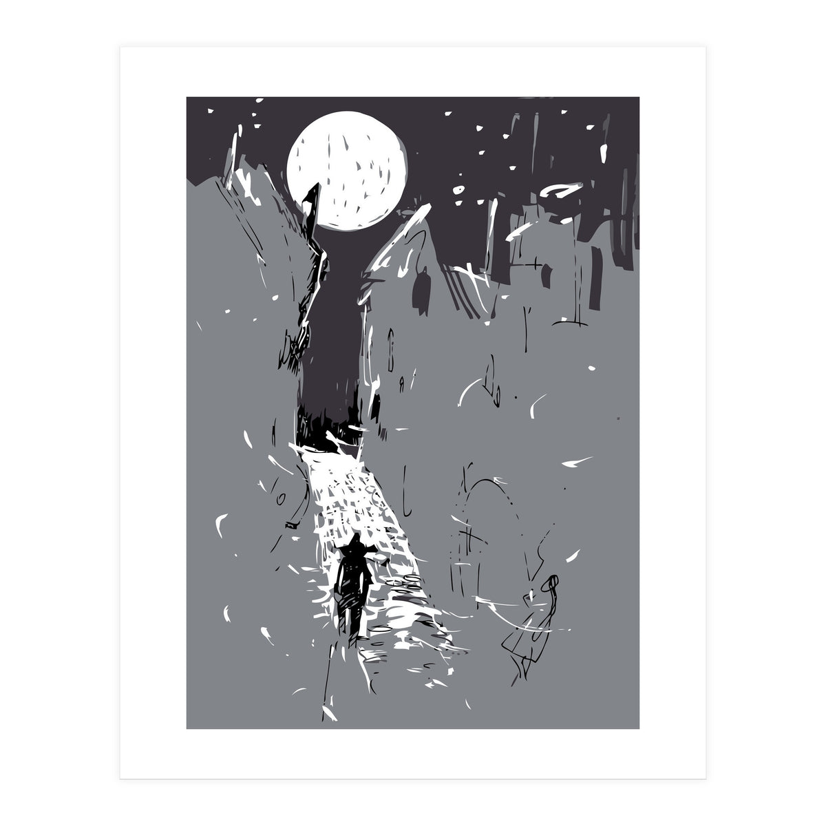 Moonlight Town (Print Only)