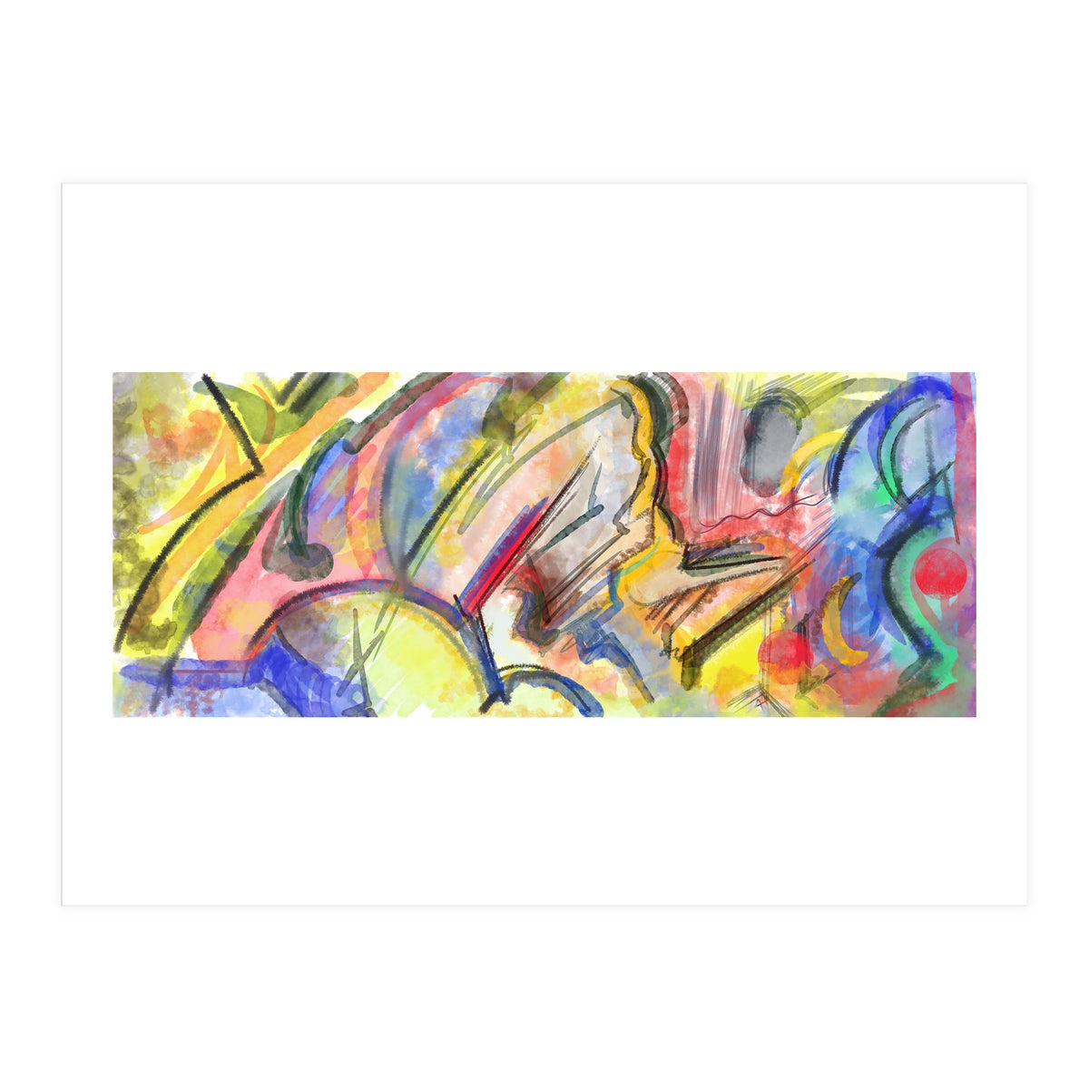 Aquarelando 1 (Print Only)