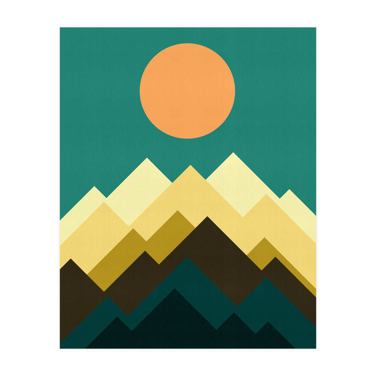 Geometric landscape IV (Print Only)